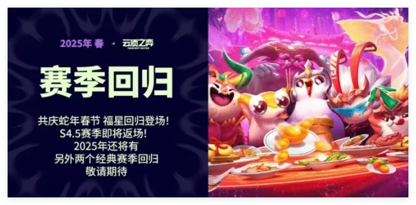 云顶之弈2025恭喜发财什么时候返场-云顶之弈2025恭喜发财返场时间分析