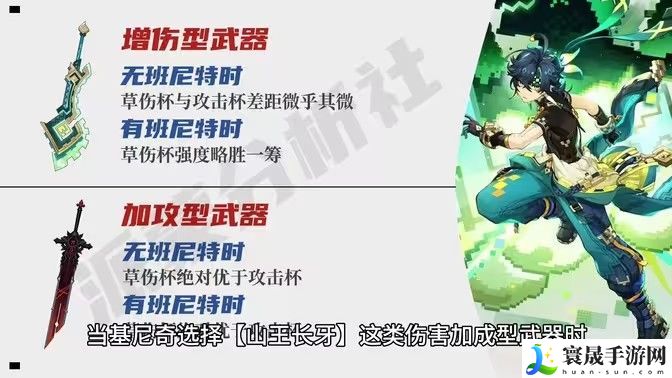 原神基尼奇适合带攻击杯还是草伤杯 基尼奇攻击杯和草伤杯怎么选