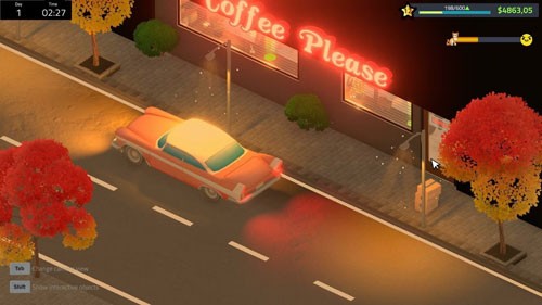 模拟咖啡厅经营游戏登录SteamCoffee Please，超写实的一人咖啡厅