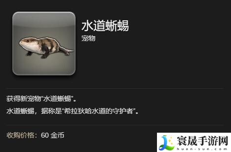 最终幻想14：水晶世界水道蜥蜴获得方法：超高爆率刷怪点推荐