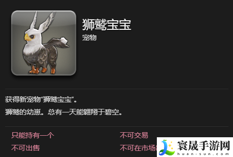 最终幻想14：水晶世界狮鹫宝宝宠物获得方法：提高PVP胜率的要点