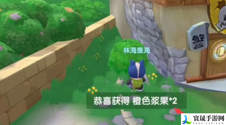 《摩尔庄园》橙色浆果获取方法