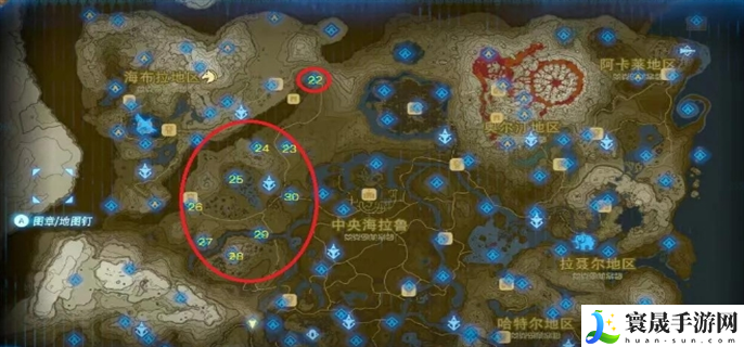 塞尔达传说荒野之息神庙在哪里-全神庙地图位置大全