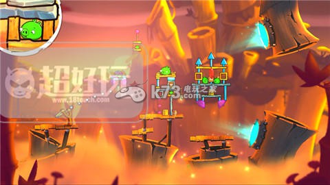 愤怒的小鸟2第56—60关卡过法 结交更多志同道合的玩家