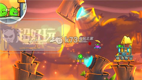 愤怒的小鸟2第56—60关卡过法 结交更多志同道合的玩家