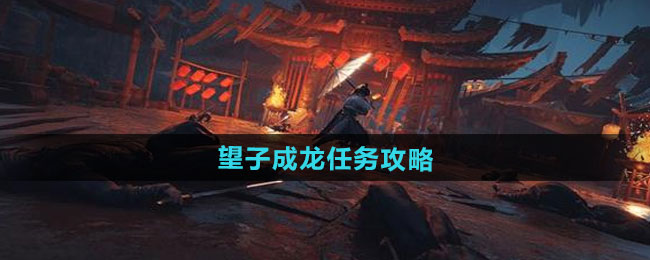 燕云十六声望子成龙任务攻略