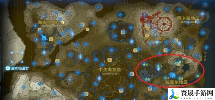 塞尔达传说荒野之息神庙在哪里-全神庙地图位置大全