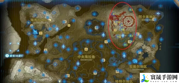 塞尔达传说荒野之息神庙在哪里-全神庙地图位置大全
