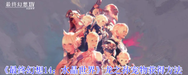最终幻想14:水晶世界龙之孙宠物获得方法:神秘任务全解锁方法