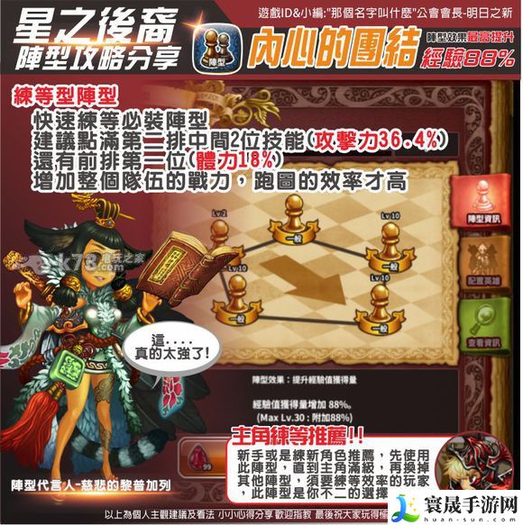 星之后裔五大主流阵型一览 装备合成与进阶路线规划
