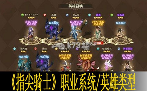 指尖骑士职业系统解析 英雄类型一览 战斗中的预判与反应速度训练