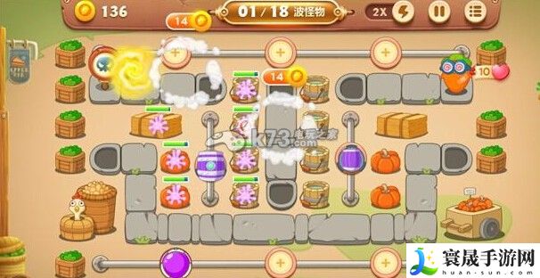 保卫萝卜3集市7通关方法 角色外观美化与搭配建议