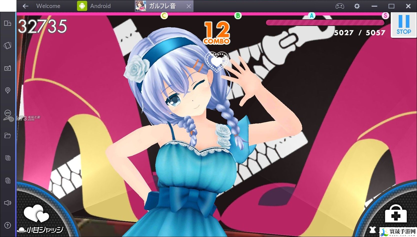 临时女友音游用bluestacks2模拟器玩教程 攻略分享战斗心得