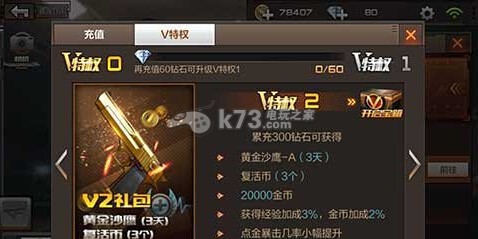 穿越火线枪战王者VIP价格表一览 游戏内日常任务优化
