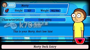 口袋莫迪斯Pocket Mortys全Mortys属性翻译 在游戏中保持积极的心态和情绪