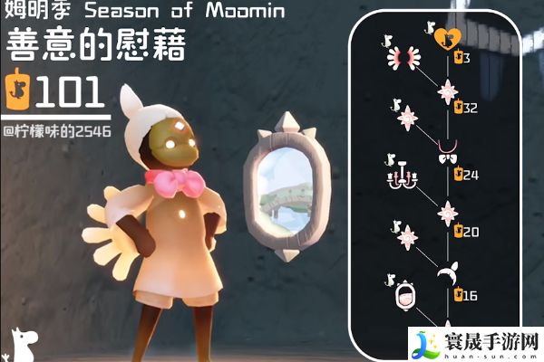 《光遇》姆明季物品兑换图