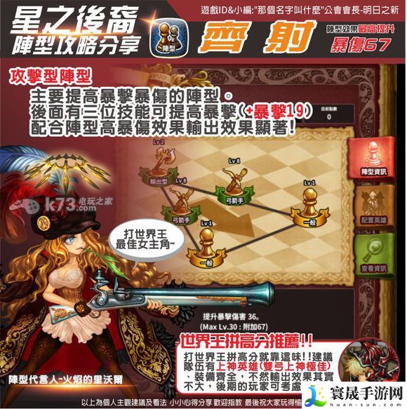 星之后裔五大主流阵型一览 装备合成与进阶路线规划