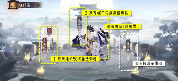《阴阳师》轻衫染活动玩法攻略