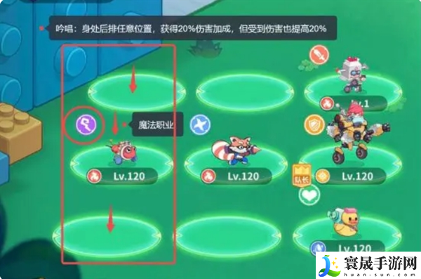 玩具指令各职业站位推荐：合理调整自己的战斗节奏