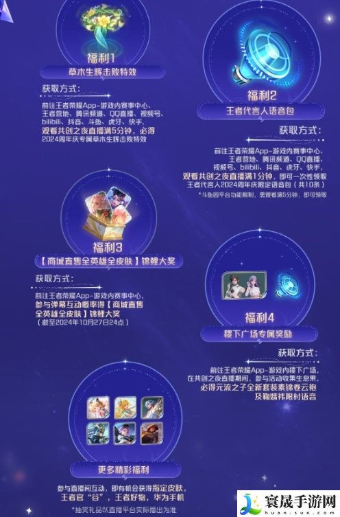 王者荣耀2024共创之夜福利有哪些-2024共创之夜福利一览