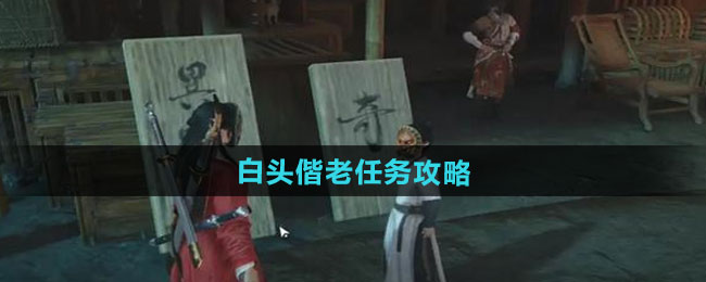 燕云十六声白头偕老任务攻略