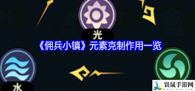 佣兵小镇元素克制有什么用-元素克制作用介绍