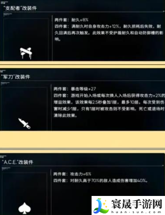 《硬核机甲启示》紫配件一览