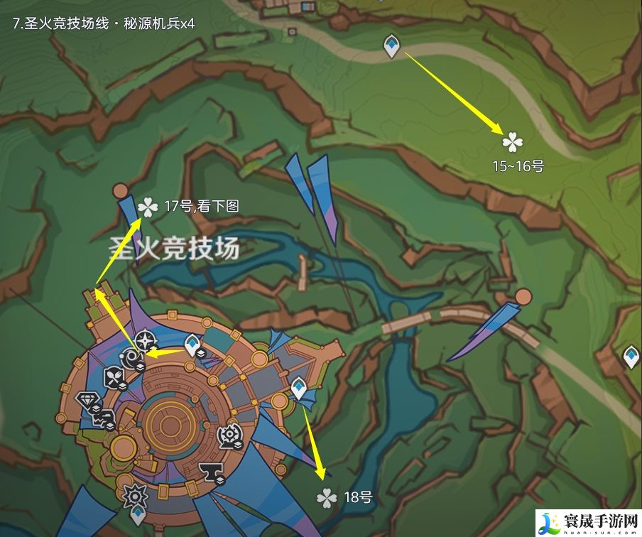 《原神》5.1秘源机兵刷取路线分享