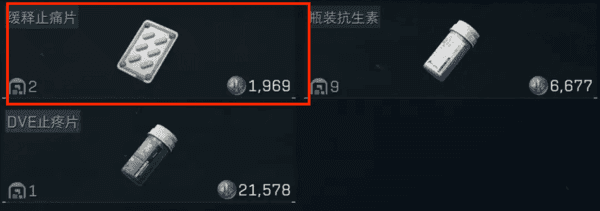 《三角洲行动》药品指南介绍