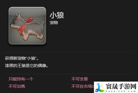 最终幻想14：水晶世界小狼宠物获得方法：组队合作的策略指南