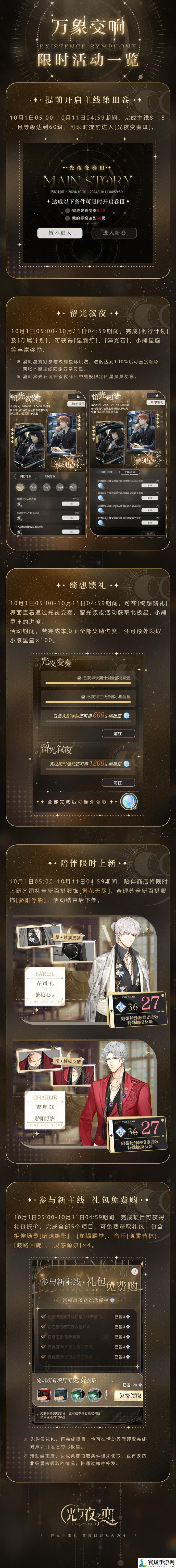 光与夜之恋万象交响怎么玩-万象交响活动玩法介绍