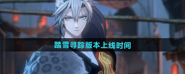 阴阳师踏雪寻踪版本上线时间