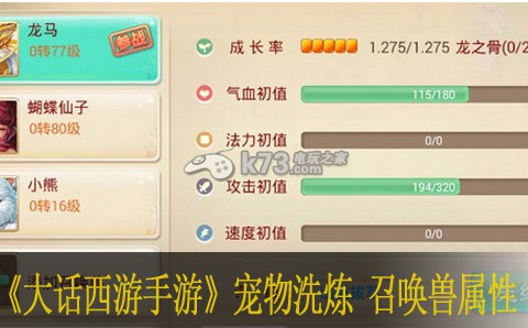 大话西游手游宠物洗炼 召唤兽属性重置 社交互动玩法详解与策略