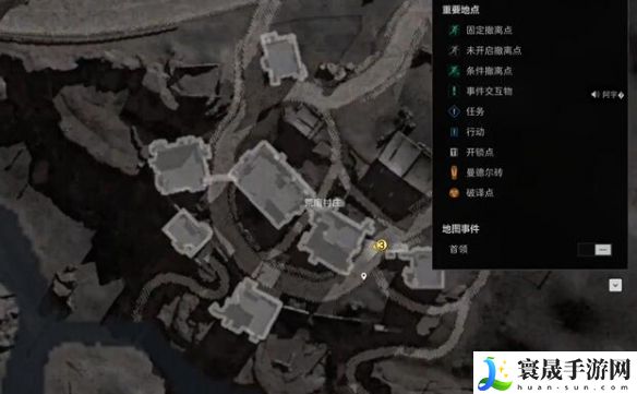 《三角洲行动》长弓酒店门口L4密码门密码位置