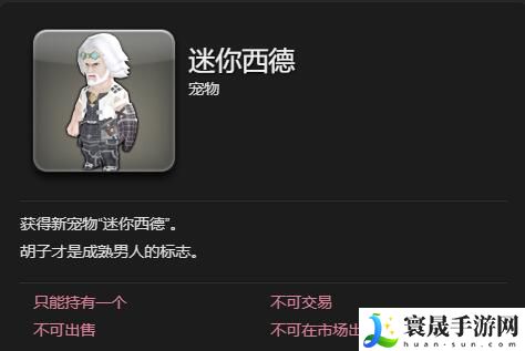最终幻想14：水晶世界迷你西德宠物获取攻略：攻略助你快速通关