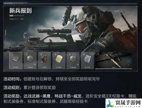 《三角洲行动》开服活动奖励一览