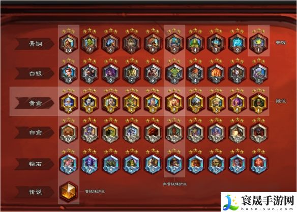 《炉石传说》最新天梯等级划分介绍