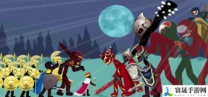 火柴人战争遗产怎么召唤国王