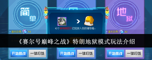 赛尔号巅峰之战特朗地狱模式玩法介绍：游戏中最强任务链攻略