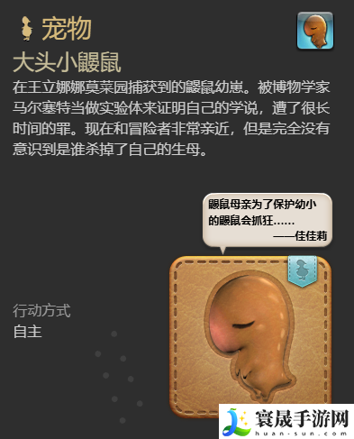 最终幻想14：水晶世界大头小鼹鼠宠物获得方法：宠物技能搭配与培养，提升整体战斗力