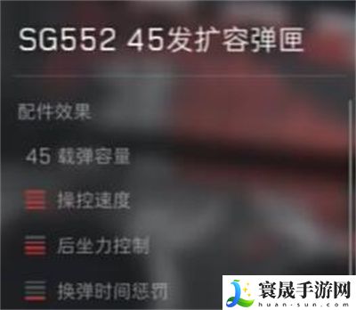 《三角洲行动》sg552突击步枪配件推荐