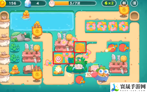 《保卫萝卜4》秋天DE第1杯奶茶第20关攻略