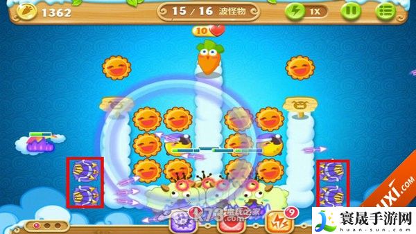 保卫萝卜2第61-65关打法 资源管理与合理分配攻略