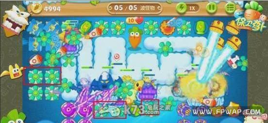 保卫萝卜2第61-65关打法 资源管理与合理分配攻略