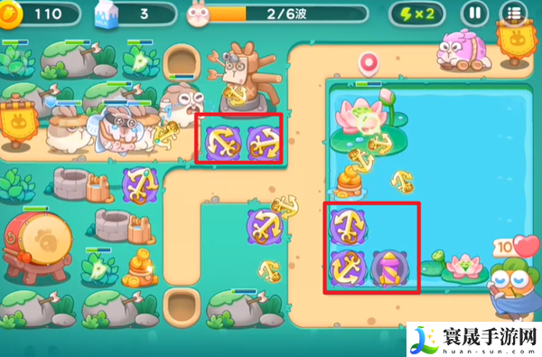 《保卫萝卜4》秋天DE第1杯奶茶第5关攻略