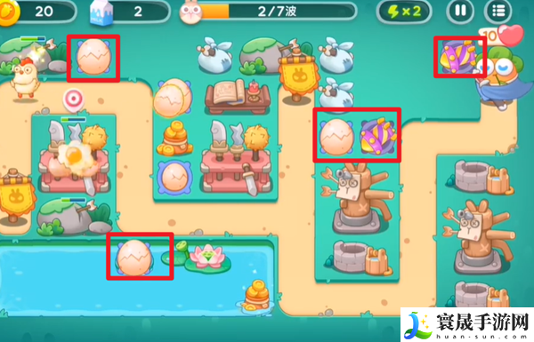 《保卫萝卜4》秋天DE第1杯奶茶第6关攻略