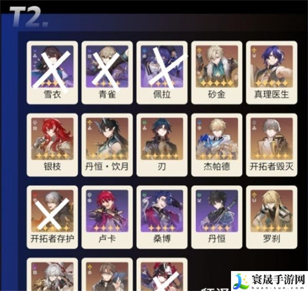 《崩坏星穹铁道》2.5版本强度榜一览