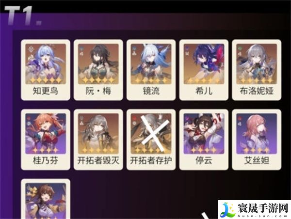 《崩坏星穹铁道》2.5版本强度榜一览