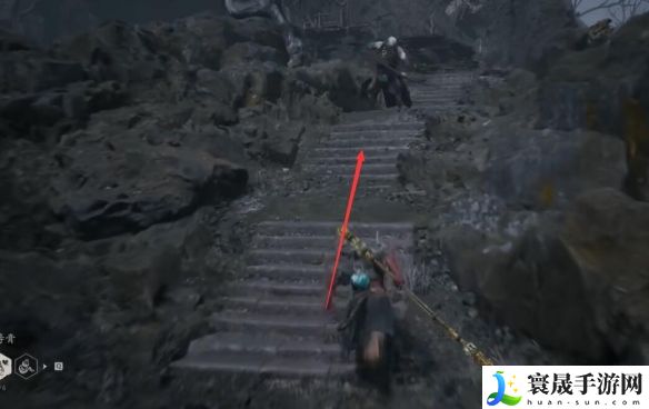 《黑神话悟空》春秋寨崖像前打坐点位置