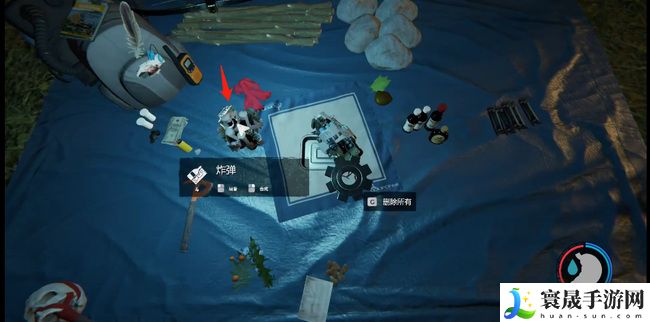 《森林》刷物资方法